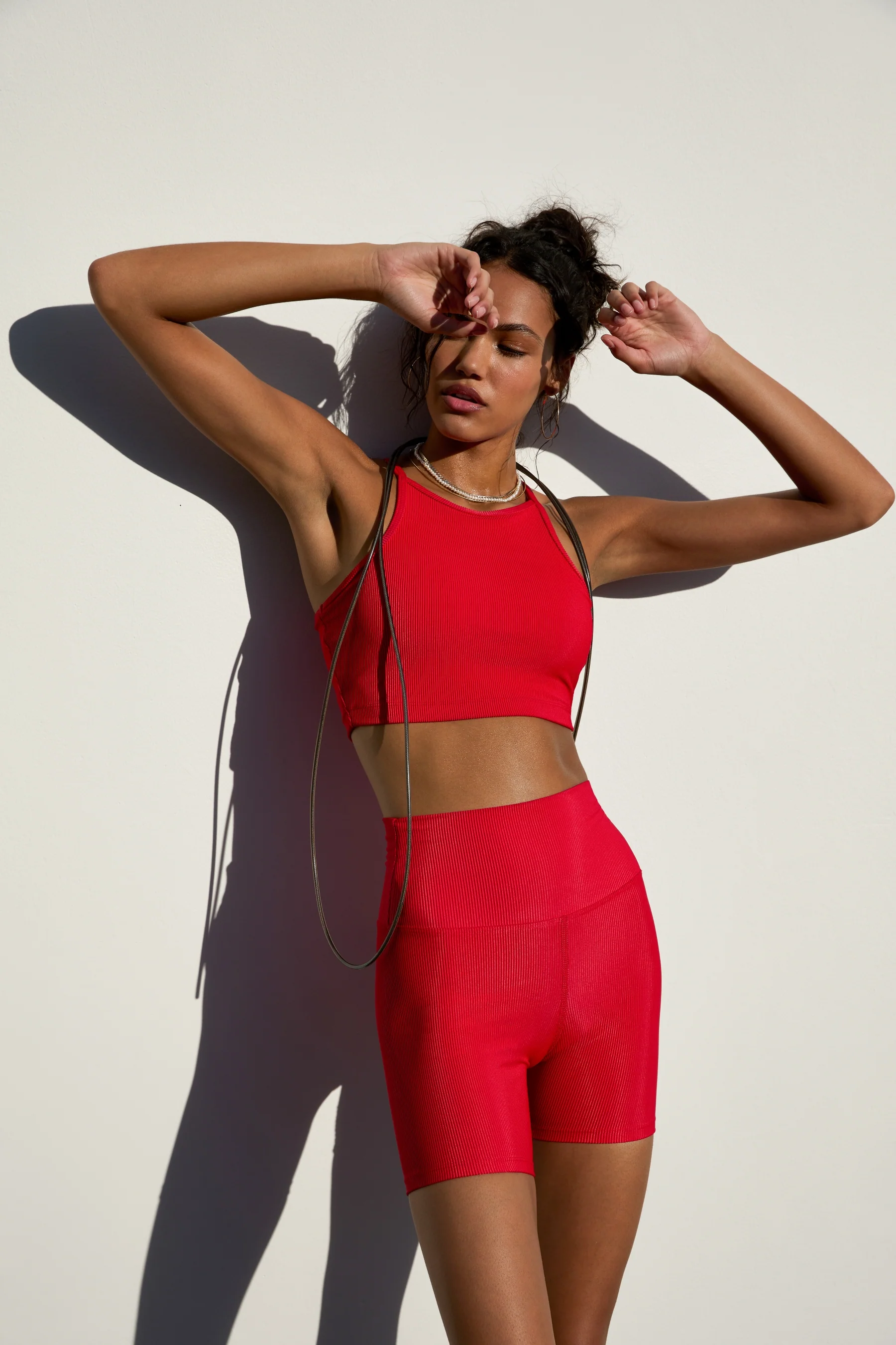 Bike Short Red - Image 4