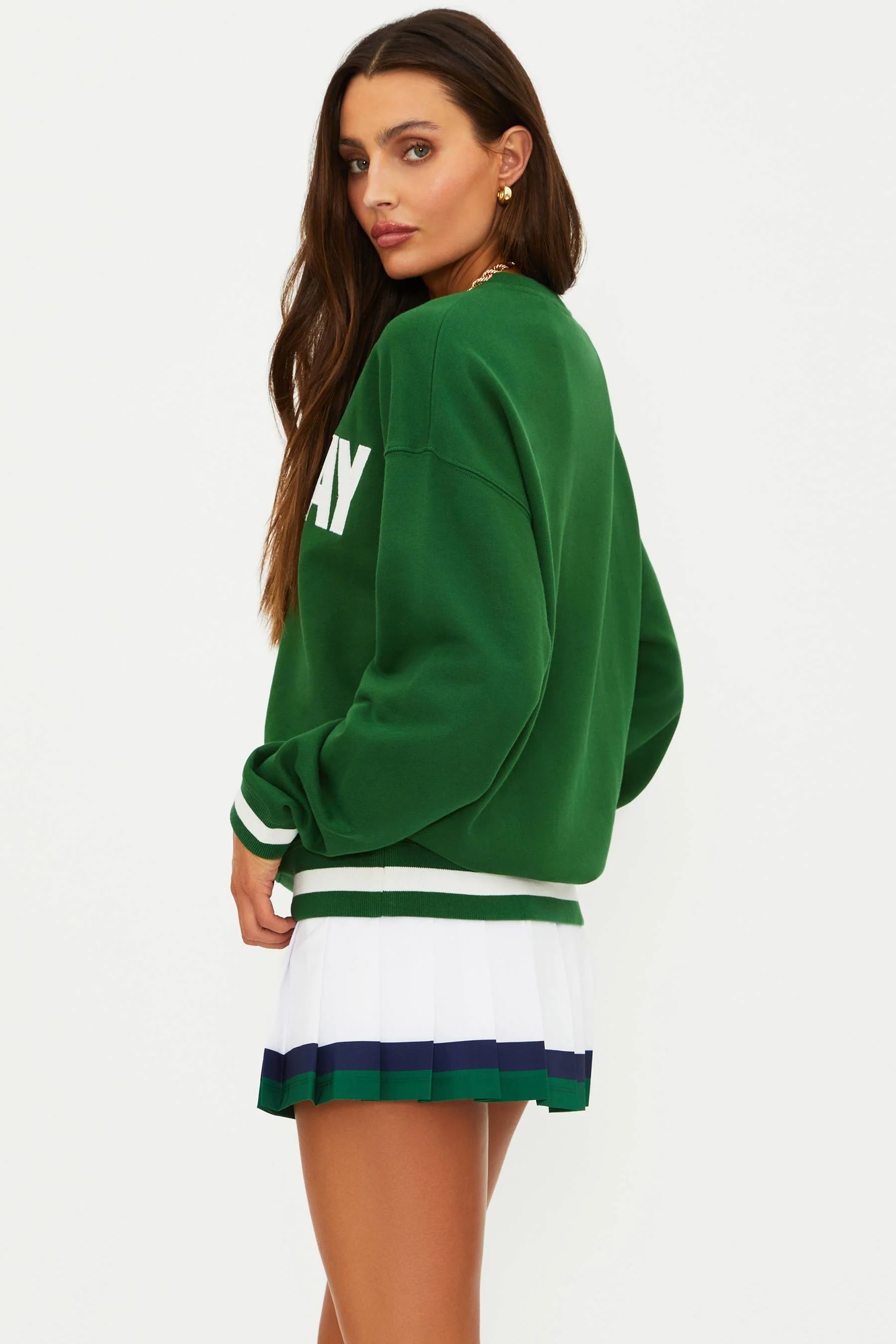Devyn Sweatshirt Game Day Green - Image 3