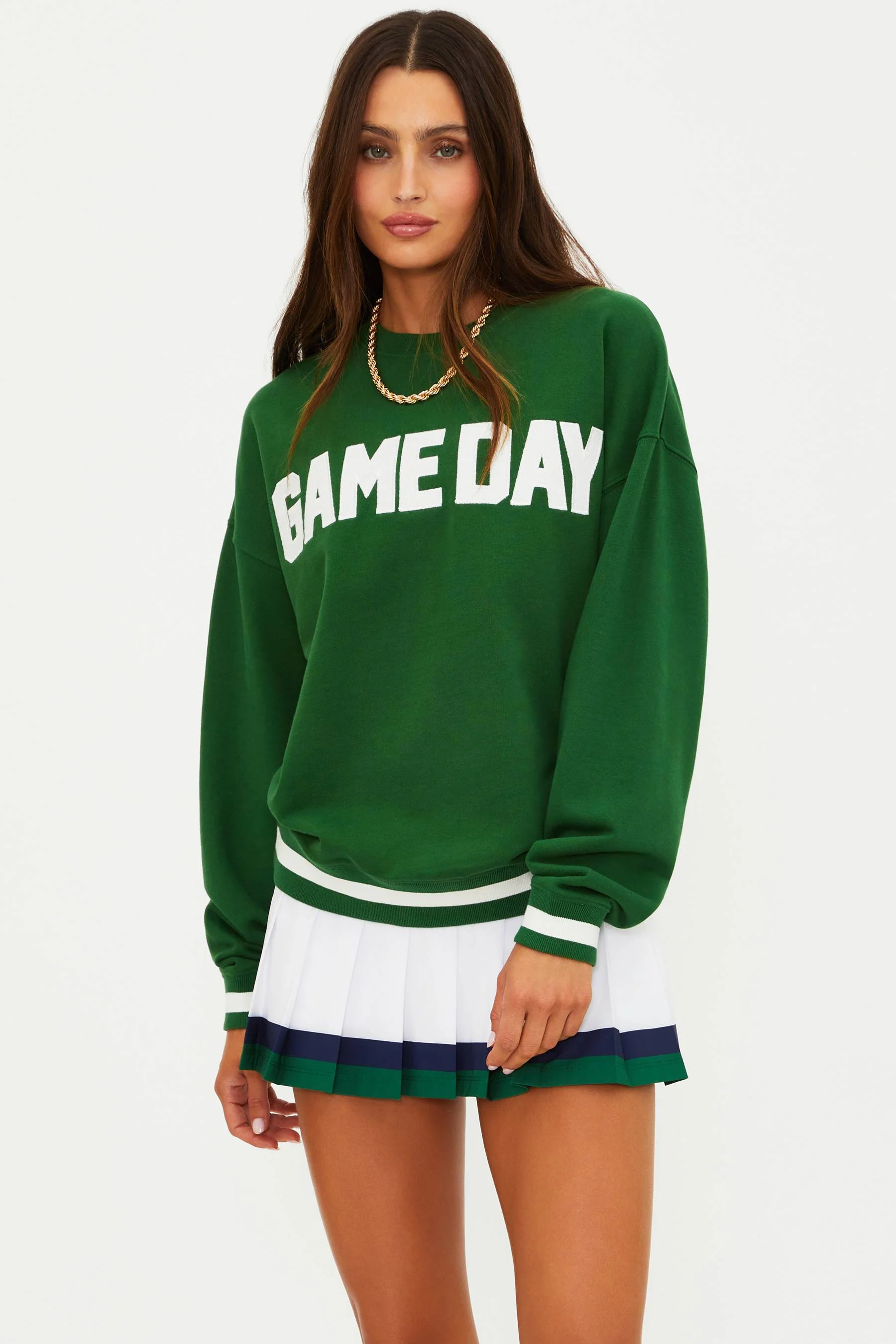 Devyn Sweatshirt Game Day Green - Image 7