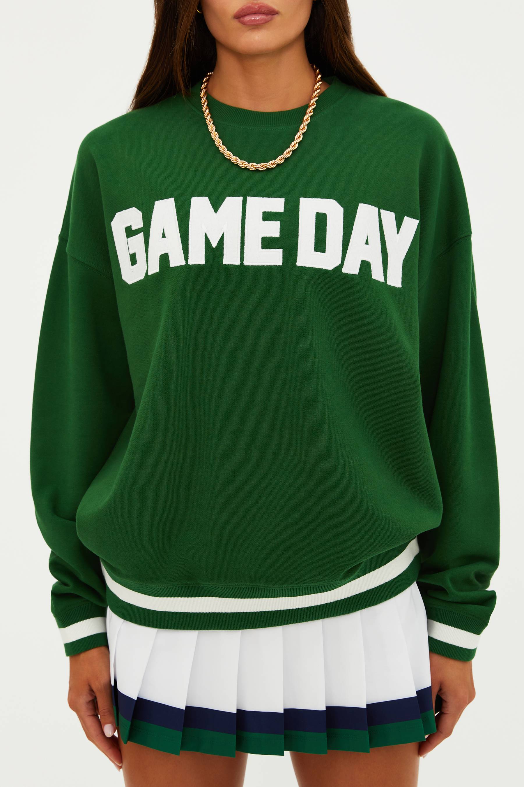 Devyn Sweatshirt Game Day Green - Image 8