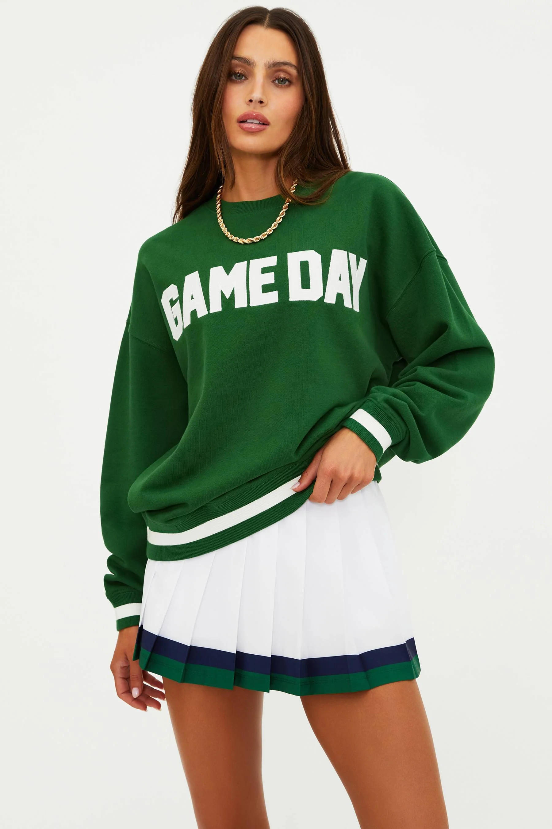 Devyn Sweatshirt Game Day Green - Image 9