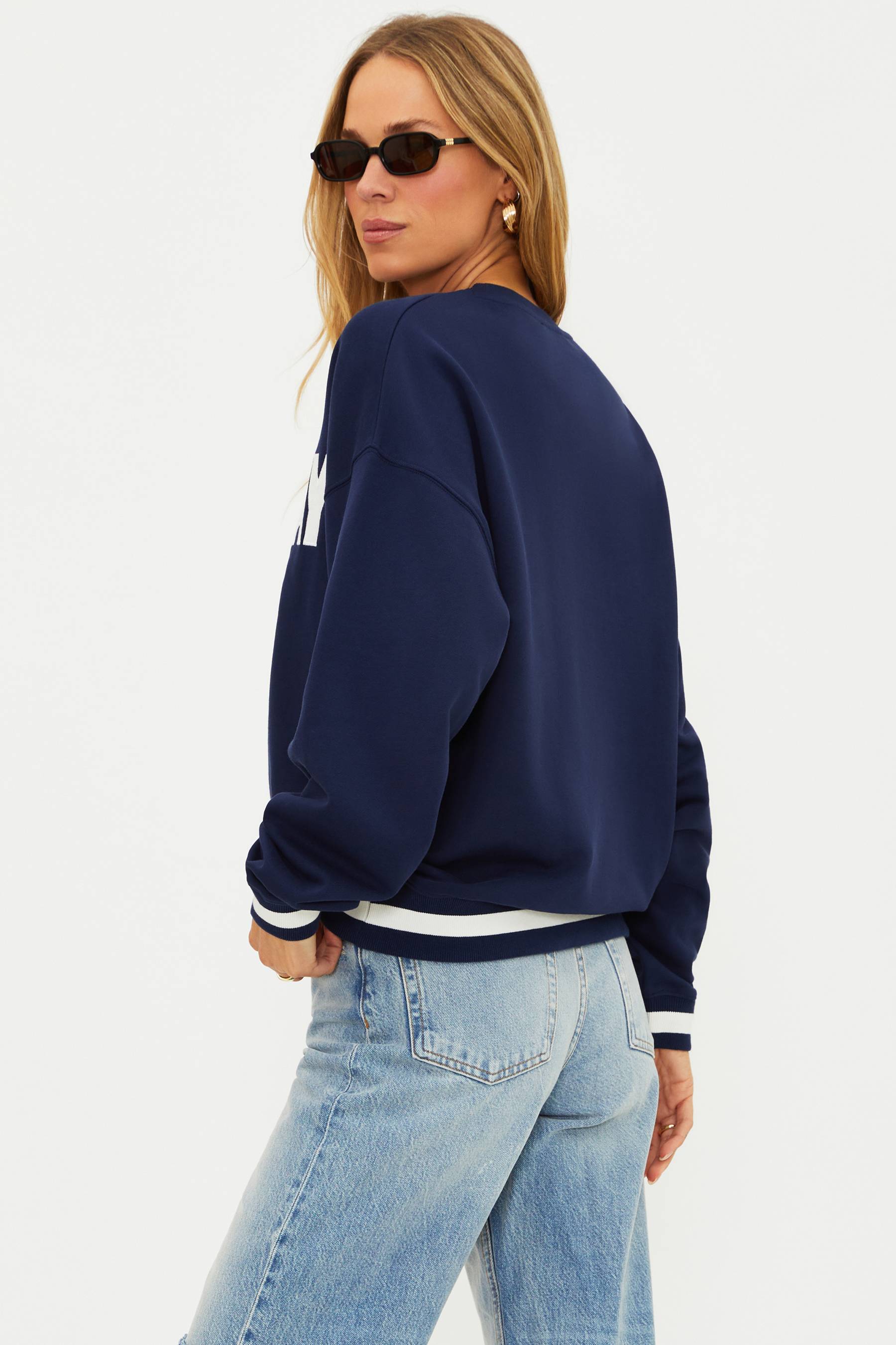 Devyn Sweatshirt Game Day Navy - Image 3