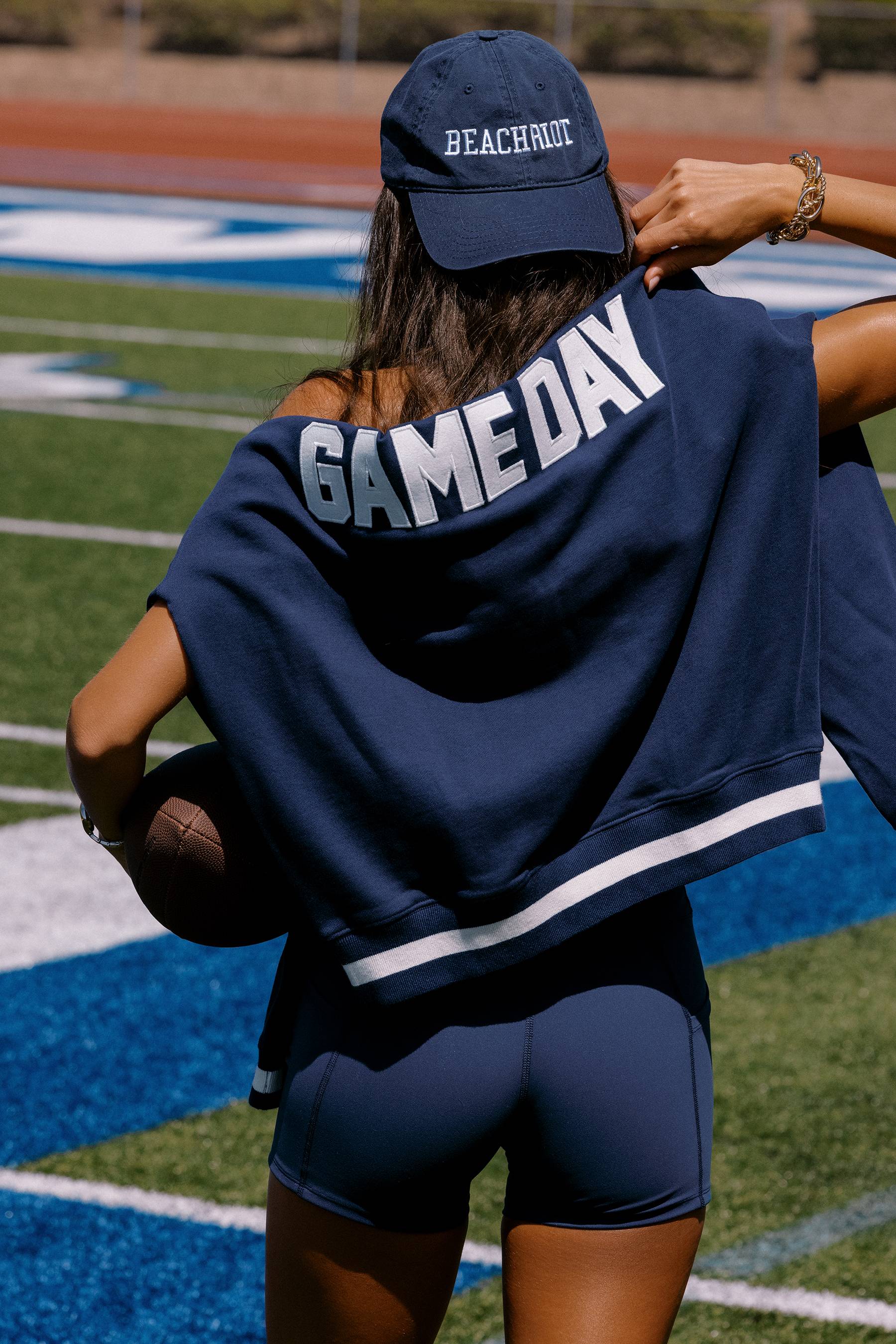 Devyn Sweatshirt Game Day Navy - Image 5