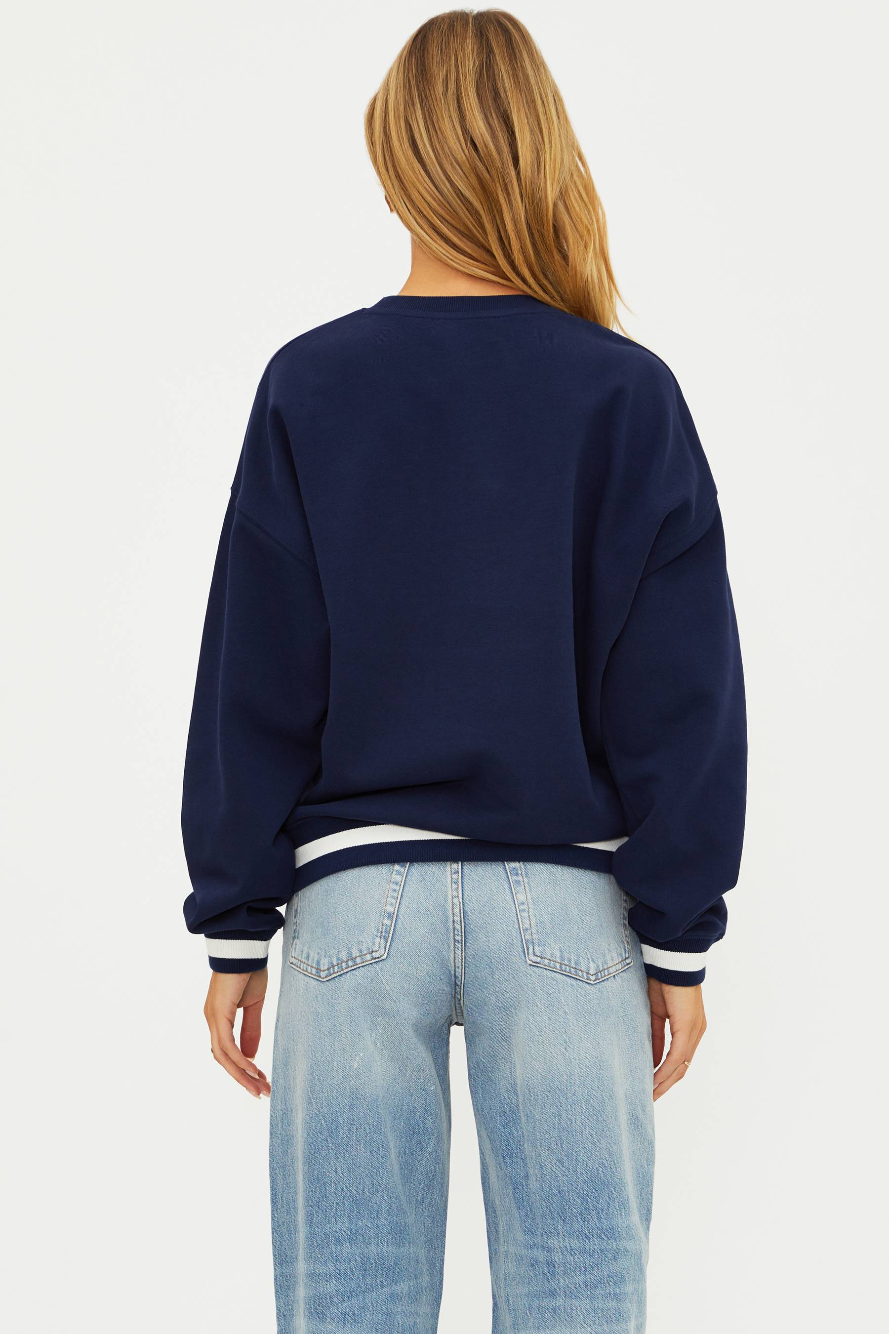 Devyn Sweatshirt Game Day Navy - Image 9