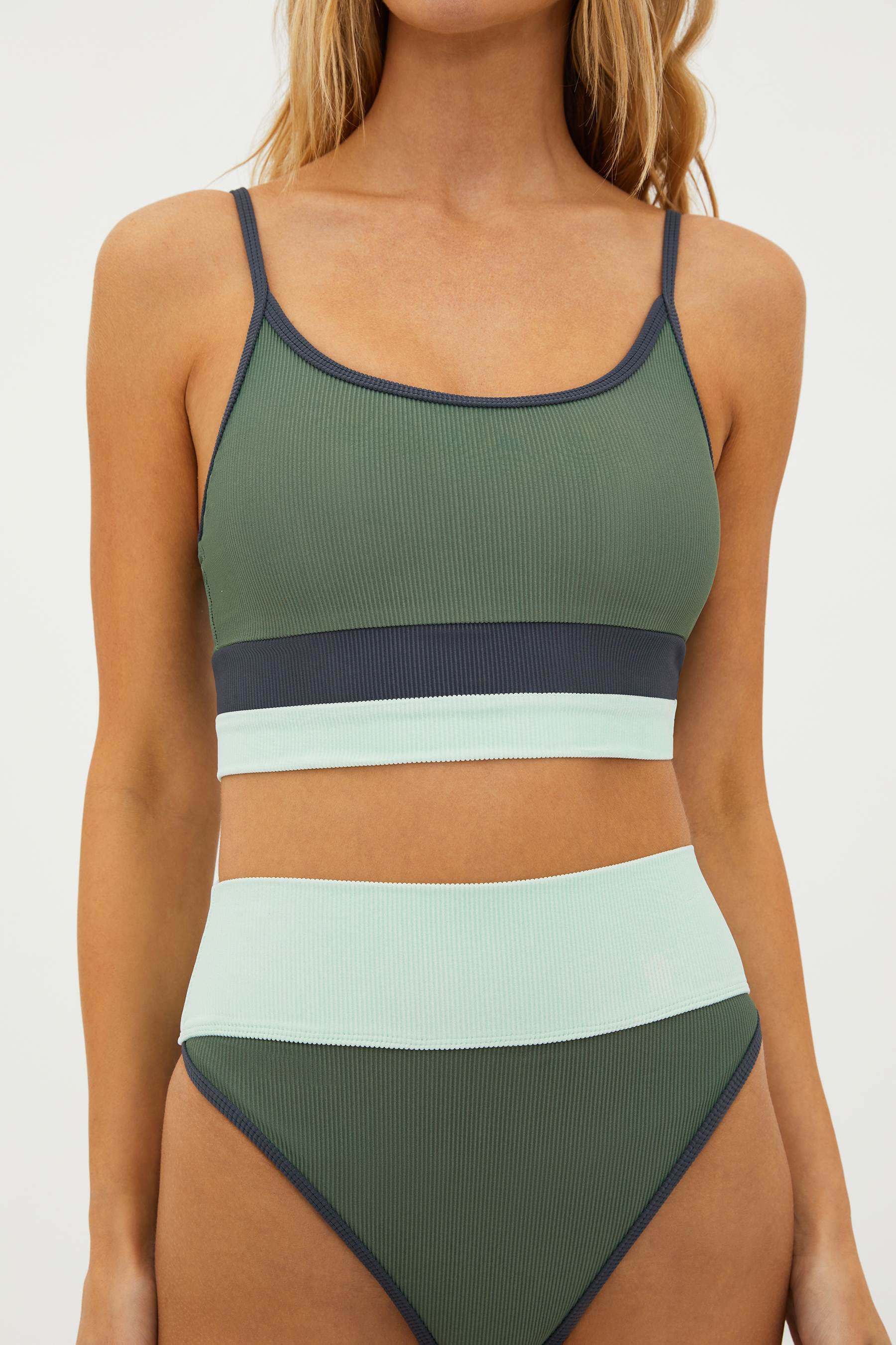 Eva Top Palm Paradise Colorblock - Image 6