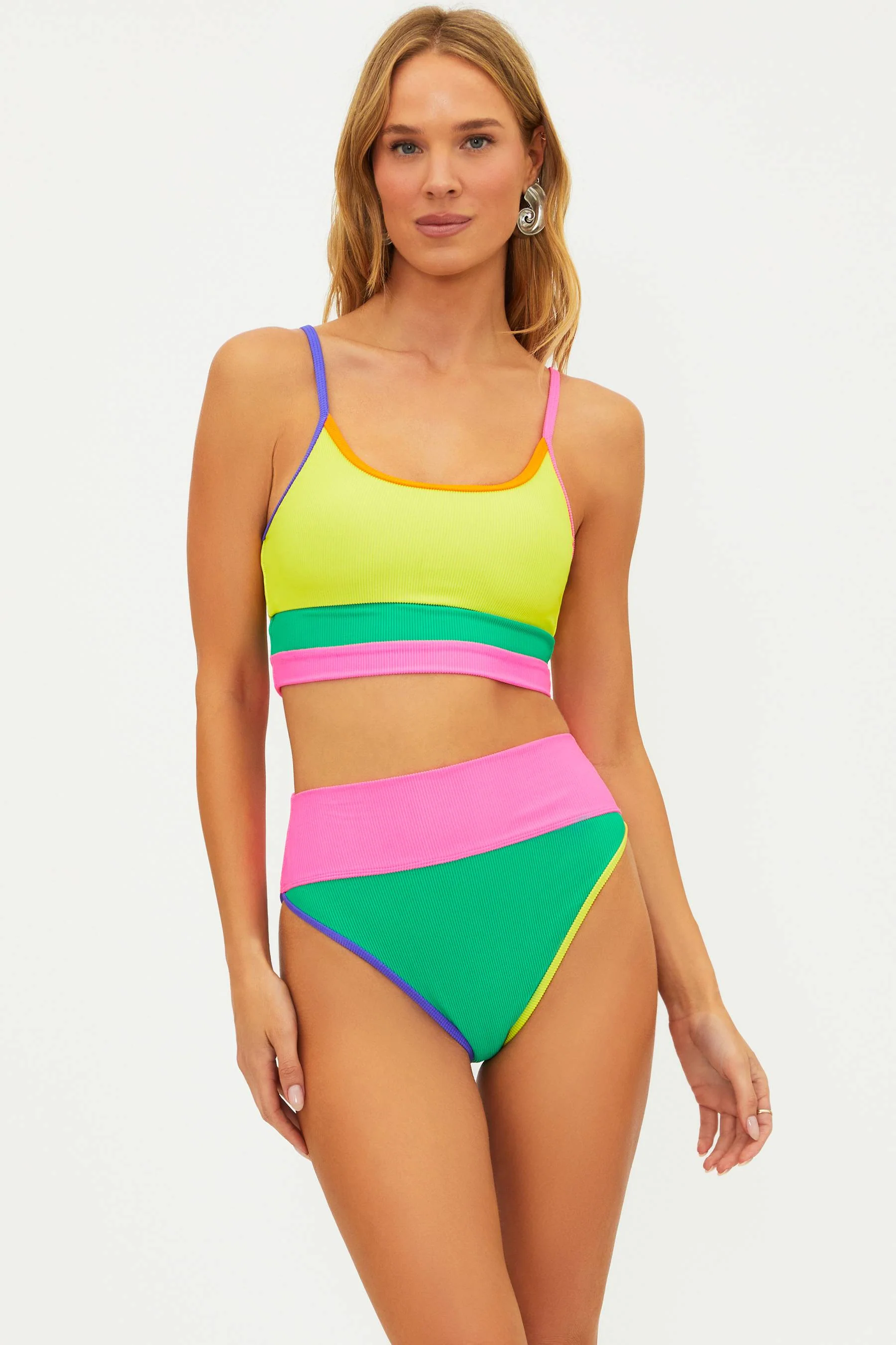 Eva Top Technicolor Colorblock - Image 5