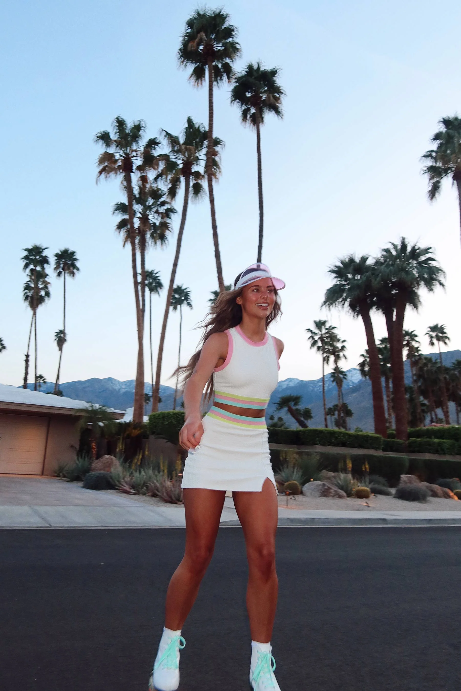 Shore Skirt Rose Blush Cable - Image 10