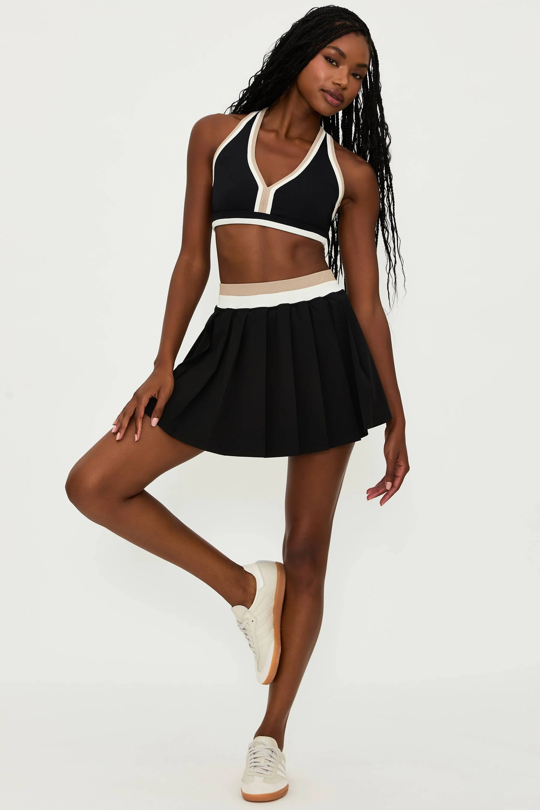 Irina Skirt Sandshell Colorblock - Image 4