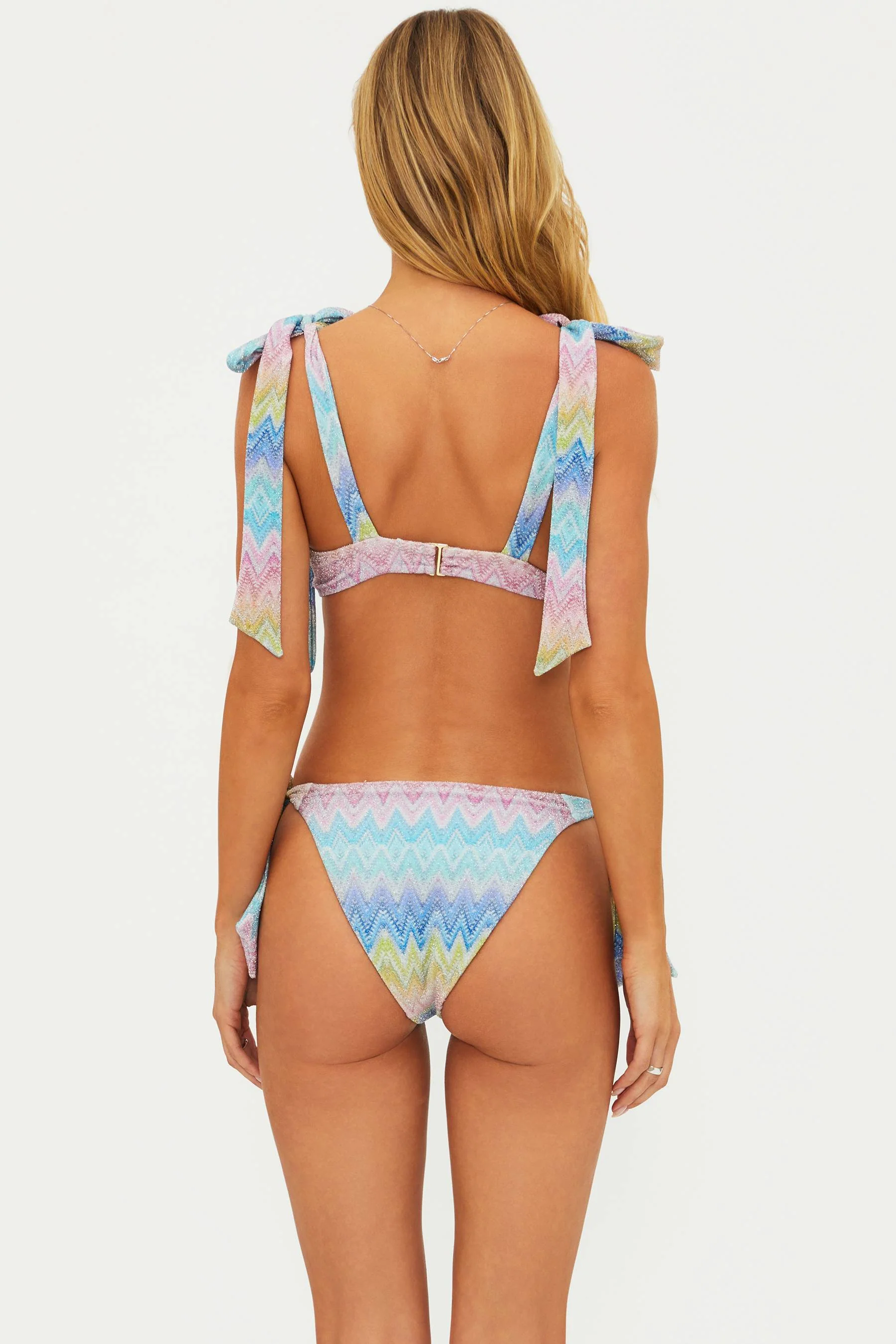 Drea Top Sunset Chevron Shine - Image 11