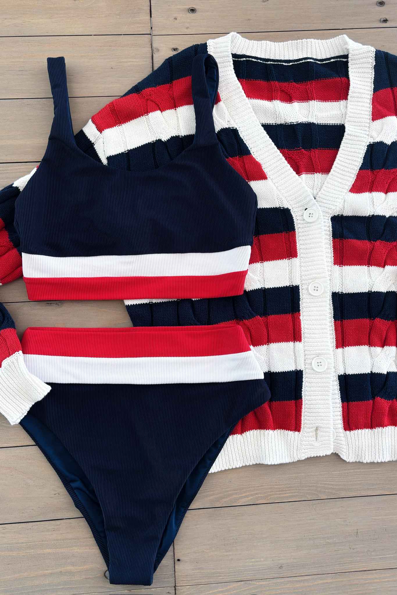 Mackenzie Top Americana Colorblock - Image 7