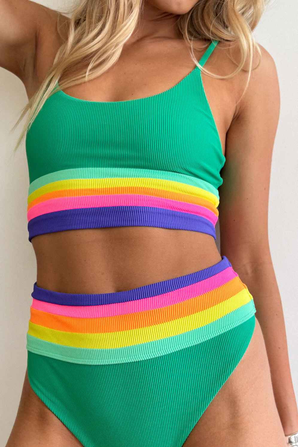 Millie Bottom Technicolor Colorblock - Image 8