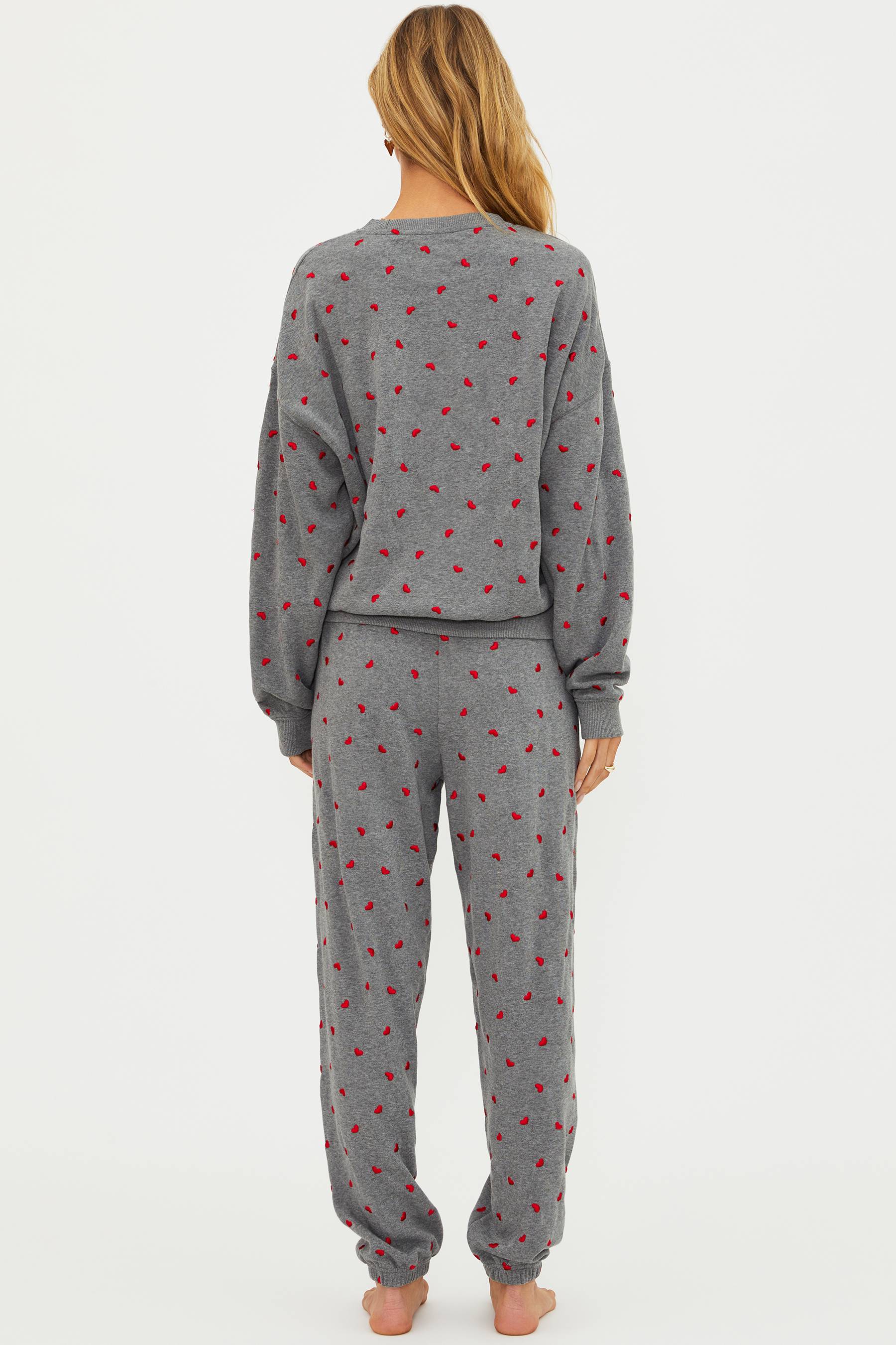 Nash Sweatpant Red Love Hearts - Image 5